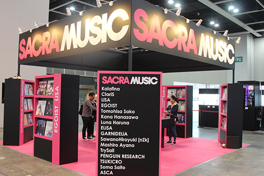 『C3AFA 香港』SACRA MUSICブース