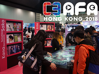 『C3AFA 香港』ファンとの距離感を縮める企画を展開！乃木坂46＆SACRA MUSICブースレポート