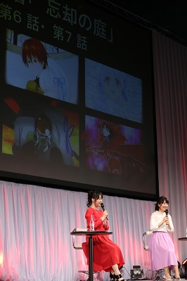 写真左から、植田佳奈さん、丹下桜さん