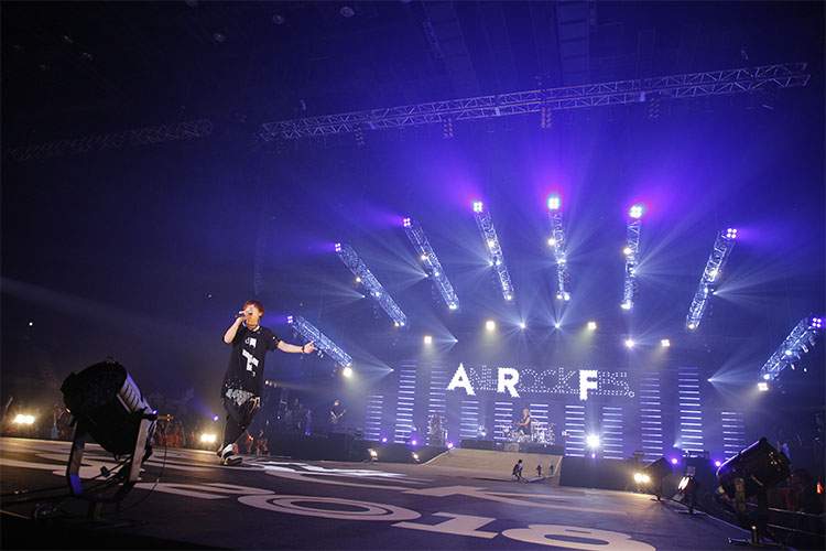 『ANI-ROCK FES. 2018／ハイキュー!! 頂のLIVE 2018』SPYAIRのステージ