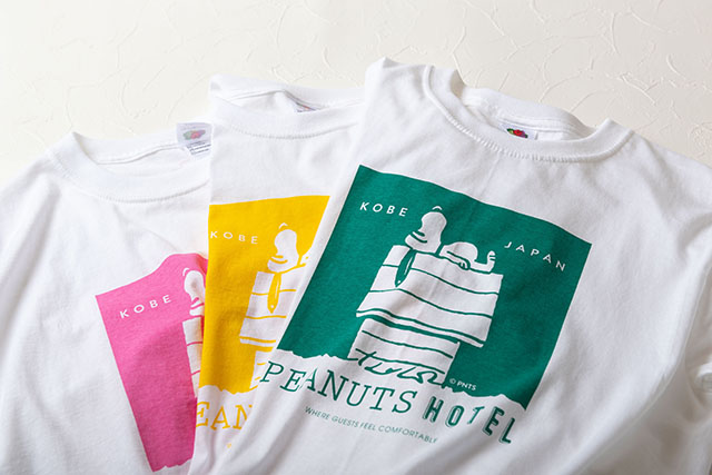 peanuts hotel グッズ オリジナルTシャツ