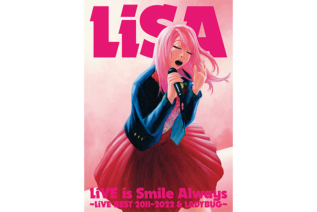 『LiVE is Smile Always～LiVE BEST 2011-2022 ＆ LADYBUG～』初回仕様通常盤ジャケット写真