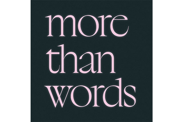 「more than words」配信ジャケット