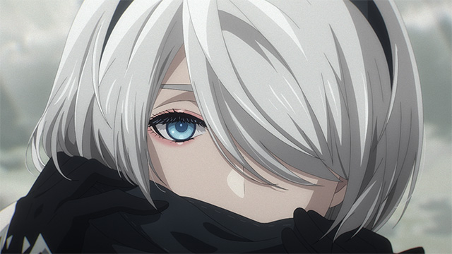 2B（ヨルハ二号B型）アニメ画像