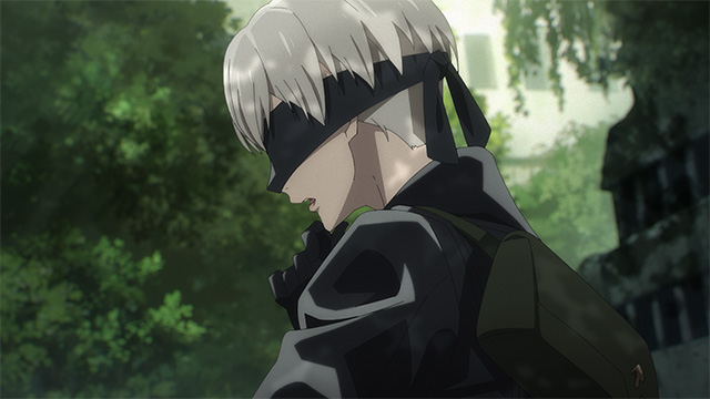 9S（ヨルハ九号S型）アニメ画像