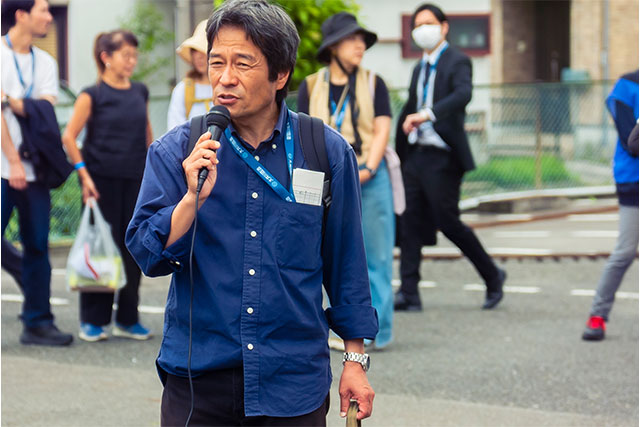 今年6月に行なわれたプレスデーで司会を務めた山本氏