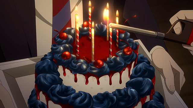 DARK MOON６話に登場する誕生日ケーキ