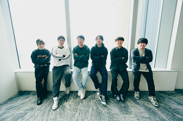 笑顔のPULSE DOME開発チームとイベント制作チーム