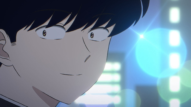 微笑む中村くん