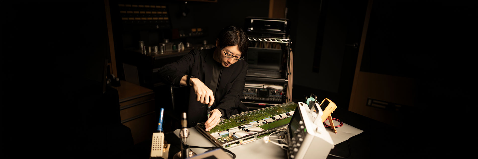 技術者たち 横田林三 PCバナー