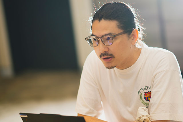 真剣なまなざしで語る北瀨雄大